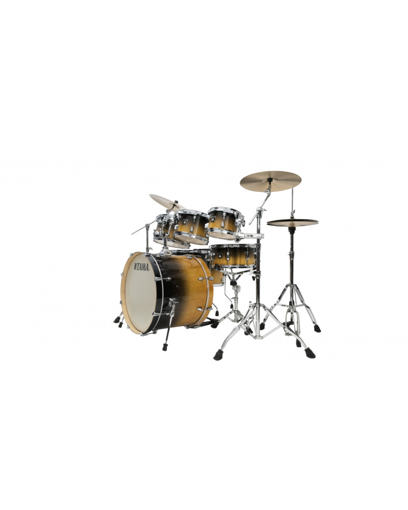 Tama CL72R-PGLP Superstar Classic Drum Set 7 pcs - Gloss Lacebark Pine Fade/Chrome HW + SM5W Hardware Kit