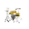 Tama IP58H6W-ELY Imperialstar Drum Set 5 pcs - Electric Yellow/Chrome HW + MEINL Cymbals HCS Cymbal Kit/Stage Master Double-Braced Hardware Kit