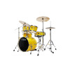 Tama IP58H6W-ELY Imperialstar Drum Set 5 pcs - Electric Yellow/Chrome HW + MEINL Cymbals HCS Cymbal Kit/Stage Master Double-Braced Hardware Kit