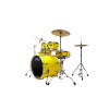 Tama IP62H6W-ELY Imperialstar Drum Set 5 pcs - Electric Yellow/Chrome HW + MEINL Cymbals HCS Cymbal Kit/Stage Master Double-Braced Hardware Kit