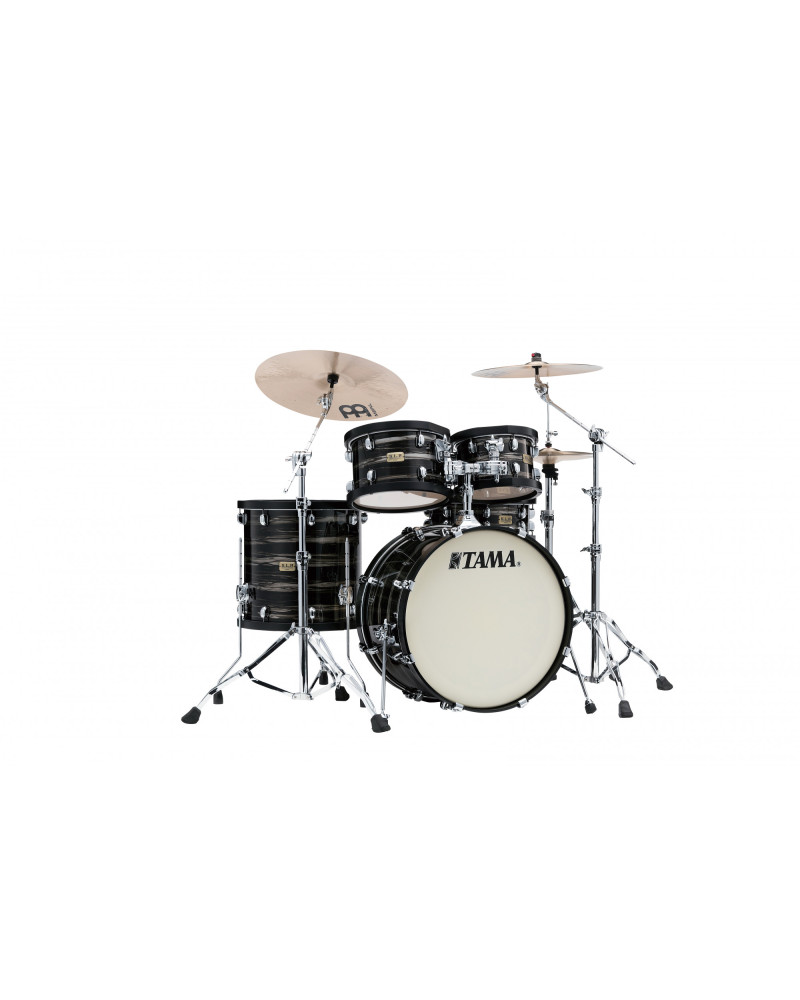 Tama LMP42TLBKSLCO Sound Lab Project Shell Kit 4 pcs - Lacquered Charcoal Oyster