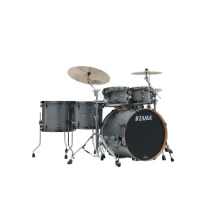 Tama MBS52HZBNSSGR Starclassic Performer Shell Kit 5 pcs - Smoky Gray/ Black Nickel HW