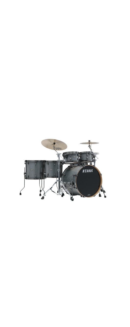 Tama MBS52HZBNSSGR Starclassic Performer Shell Kit 5 pcs - Smoky Gray/ Black Nickel HW