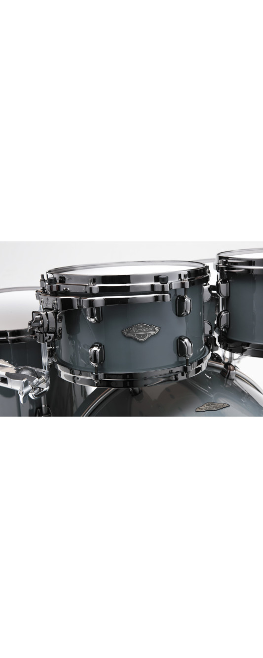 Tama MBS52HZBNSSGR Starclassic Performer Shell Kit 5 pcs - Smoky Gray/ Black Nickel HW