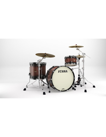 Tama ME32CZBS-VTBV Starclassic Maple Exotic Shell Kit 3 pcs - Tobacco Sunburst Movingui/Black Nickel HW