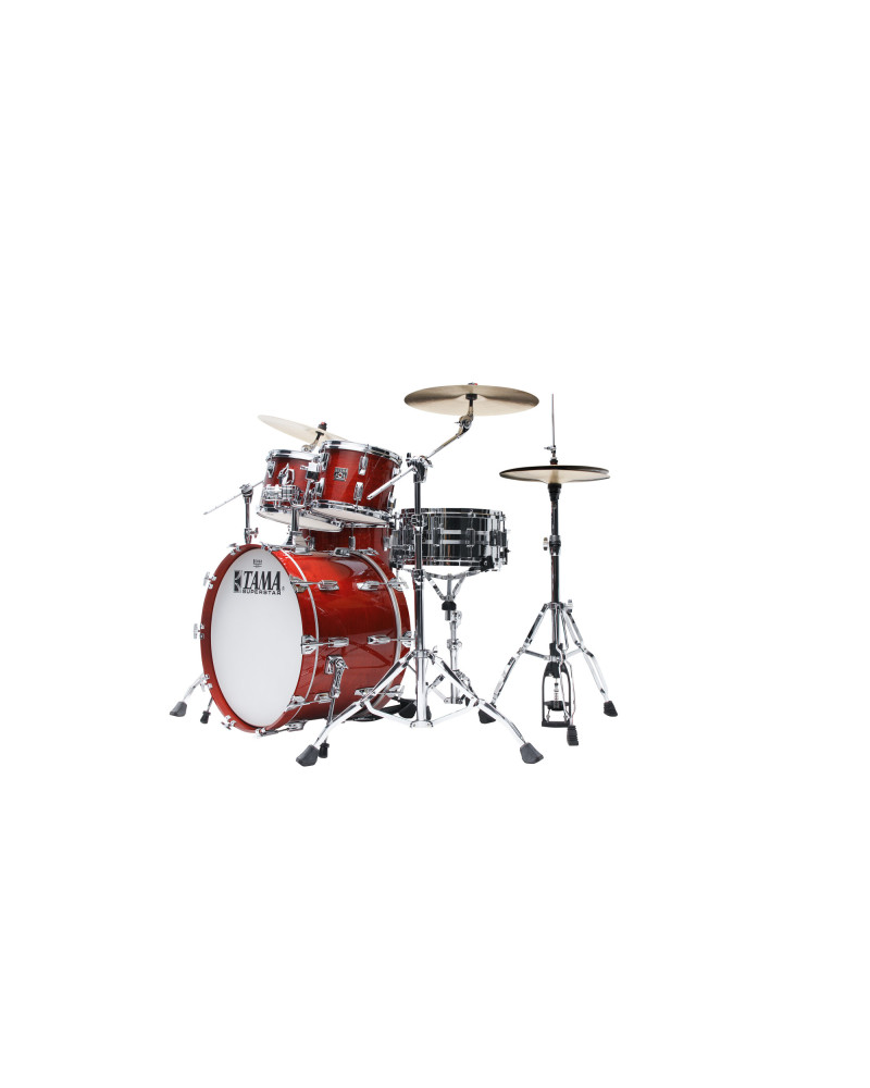Tama SU42RS-CHW 50th Anniversary Superstar Shell Kit 4 pcs - Cherry Wine/Chrome HW