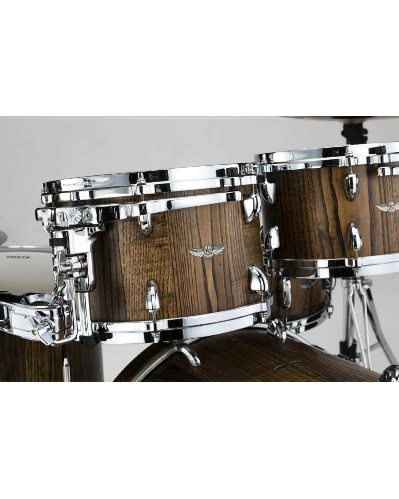 Tama TWT1208-RSC STAR Walnut Tom Tom - 12" x 8" Roasted Chestnut/Chrome Hardware