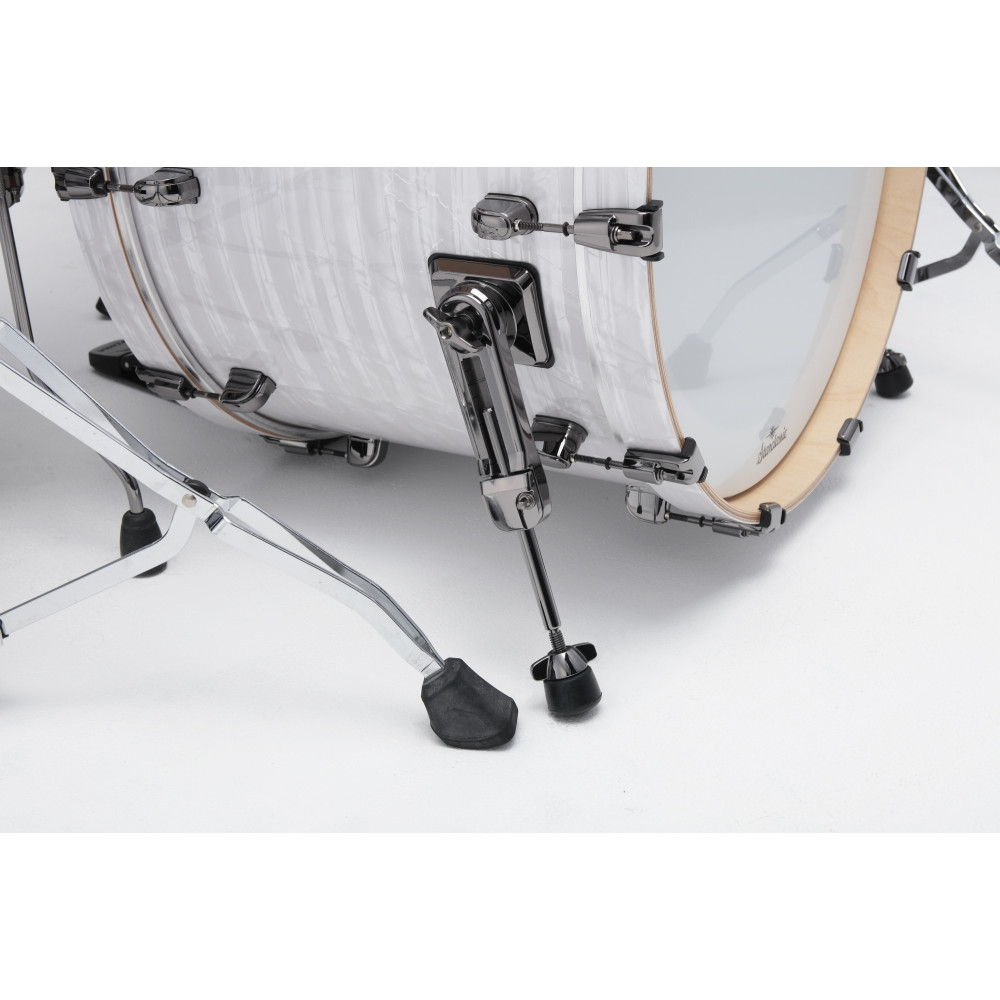 Tama WBR42TBNS-WPL Starclassic Walnut/Birch Duracover Wrap Shell Kit 4 pcs - White Pearl/Black Nickel HW