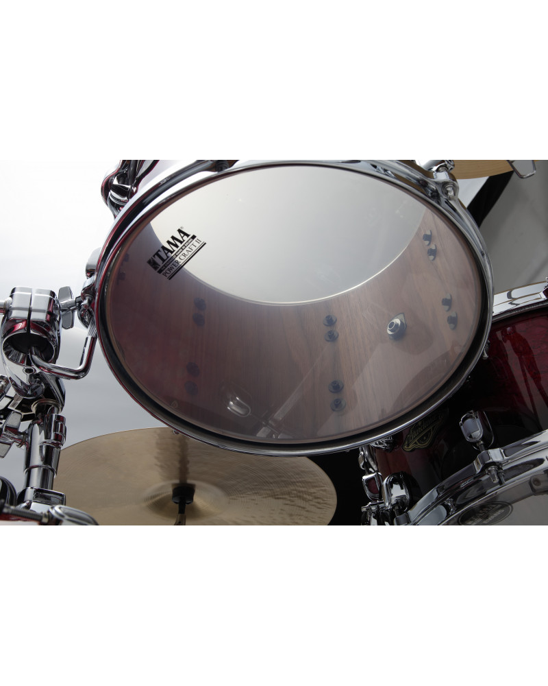 Tama WBS30RS-MDR Starclassic Walnut/Birch Lacquer Shell Kit 3 pcs - Molten Raspberry Fade/Chrome HW