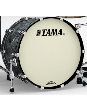 Tama MRB2016Z-CCL Starclassic Maple Bass Drum - 20" x 16" Charcoal Swirl / Chrome HW without Mount
