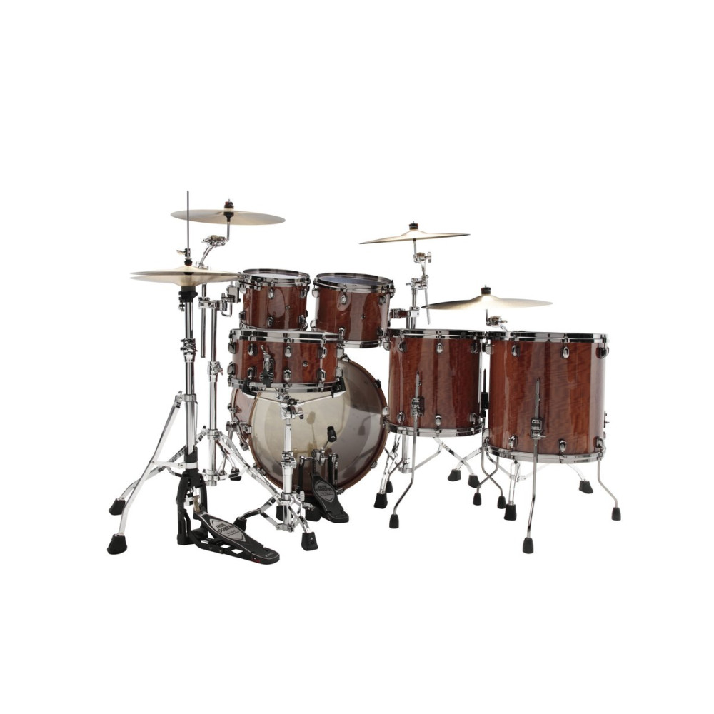 Tama BE52ZBAS-GAC Starclassic Bubinga Shell Kit 5 pcs - Gloss African Cherry/Black Nickel HW