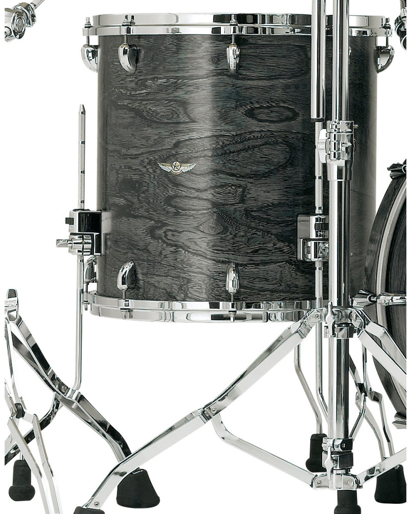 Tama TWF1616-ASCS STAR Walnut Floor Tom - 16" x 16" Satin Charcoal Japanese Se