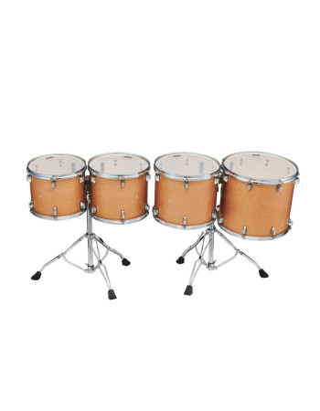 Tama CCLT4H-VAM High-Pitched Concert Tom Set 4 pcs. - Vintage Antique Maple/Chrome HW