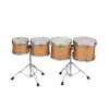 Tama CCLT4M-VAM Mid-Pitched Concert Tom Set 4 pcs. - Vintage Antique Maple/Chrome HW