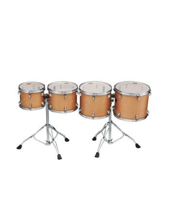 Tama CCLT4M-VAM Mid-Pitched Concert Tom Set 4 pcs. - Vintage Antique Maple/Chrome HW