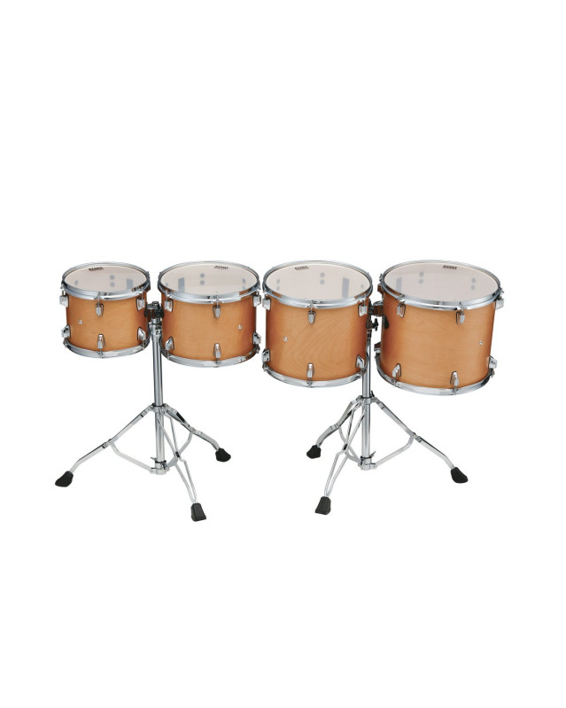 Tama CCLT4M-VAM Mid-Pitched Concert Tom Set 4 pcs. - Vintage Antique Maple/Chrome HW