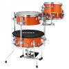 Tama CJB46C-BOS Cocktail-Jam Drum Set 4 pcs - Bright Orange Sparkle/Chrome HW + Bag