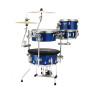 Tama CJB46C-ISP Cocktail-Jam Drum Set 4 pcs - Indigo Sparkle/Chrome HW + Bag