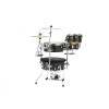 Tama CJB46C-MGD Cocktail-Jam Drum Set 4 pcs - Midnight Gold Sparkle/Chrome HW + Bag