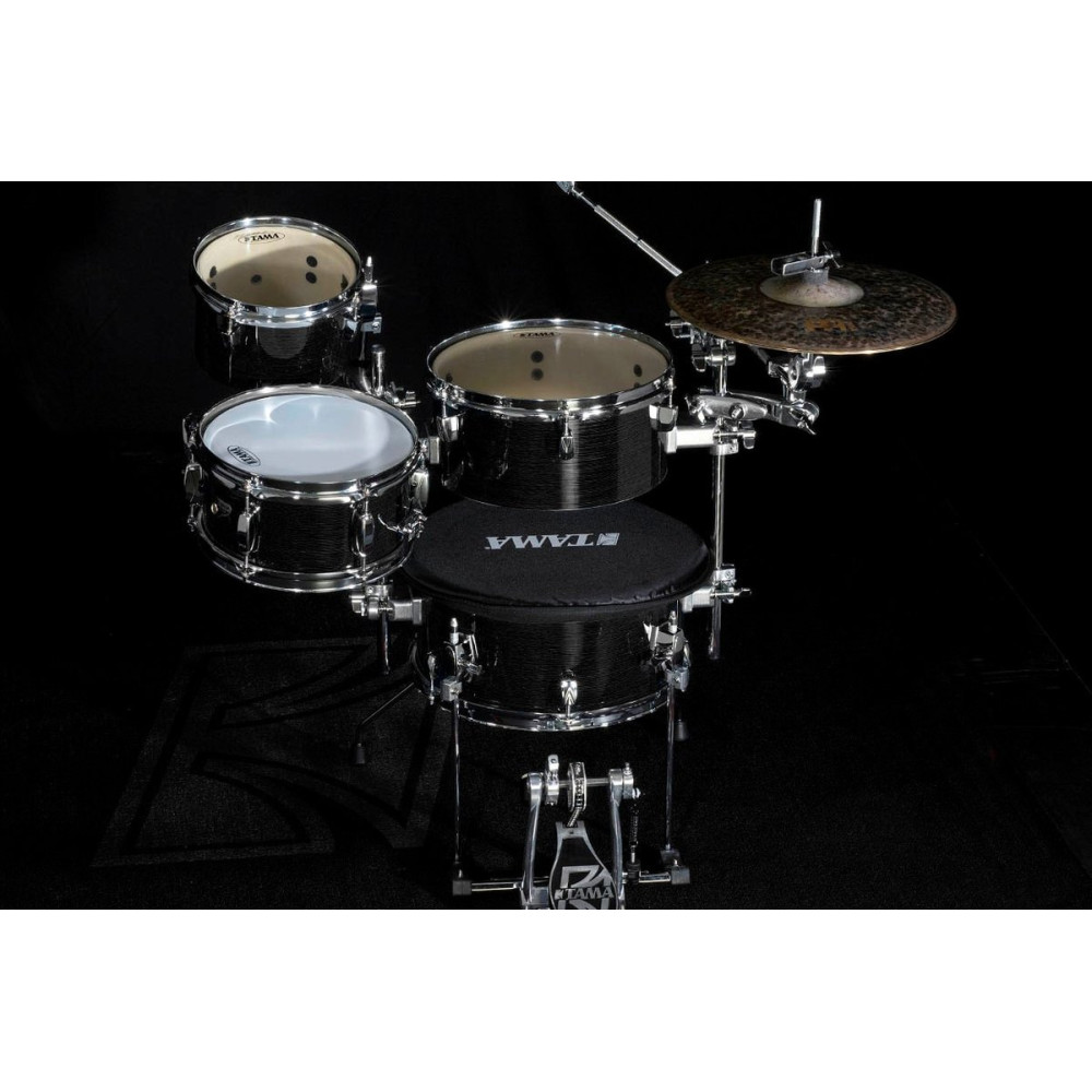 Tama CJB46C-MGD Cocktail-Jam Drum Set 4 pcs - Midnight Gold Sparkle/Chrome HW + Bag