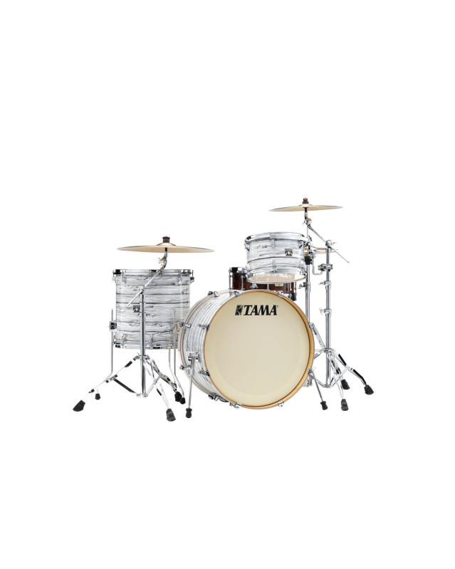 Tama CK32RZ-ICA Superstar Classic Drum Set 3 pcs - Ice Ash Wrap/Chrome HW + SM5W Hardware Kit