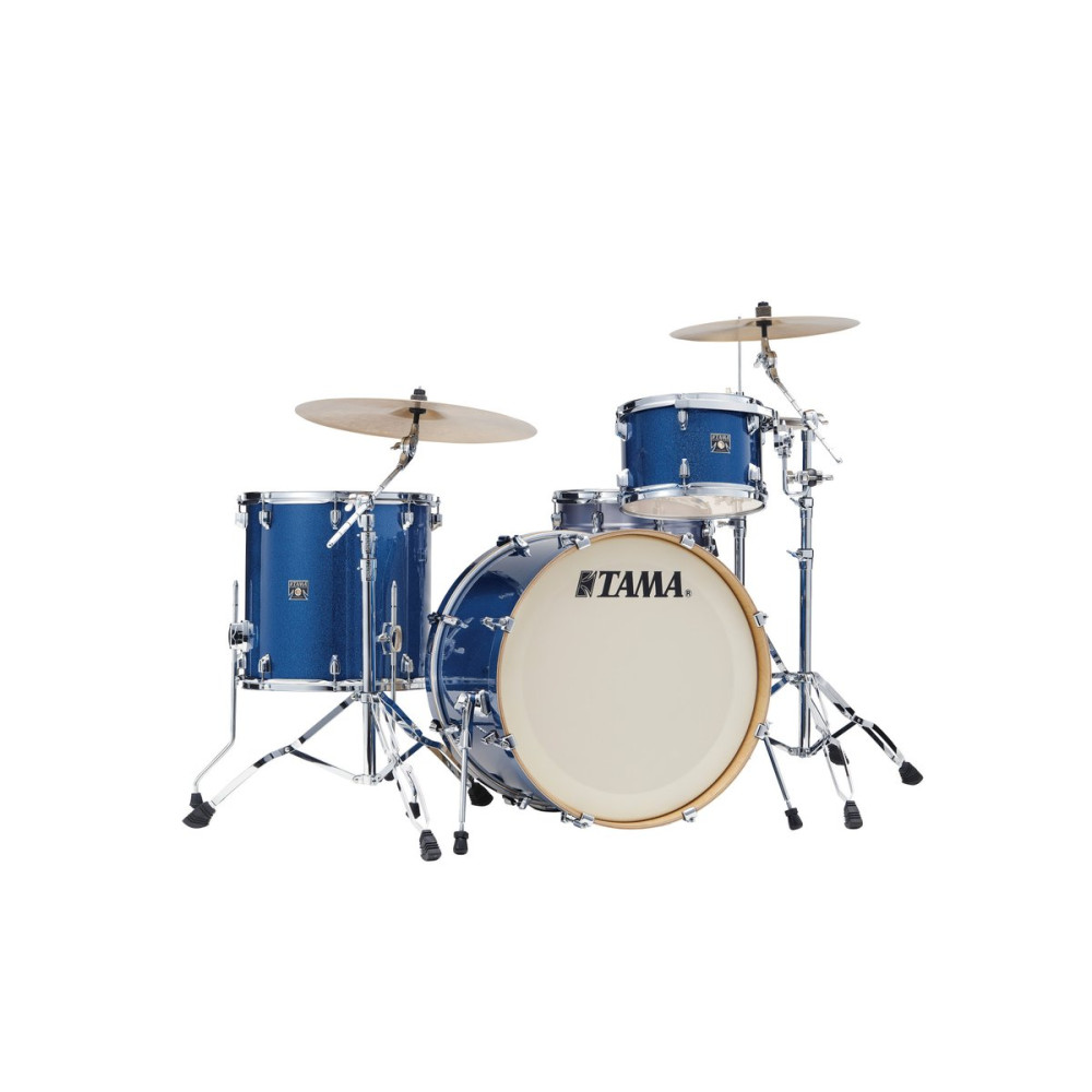 Tama CK32RZ-ISP Superstar Classic Drum Set 3 pcs - Indigo Sparkle/Chrome HW + SM5W Hardware Kit