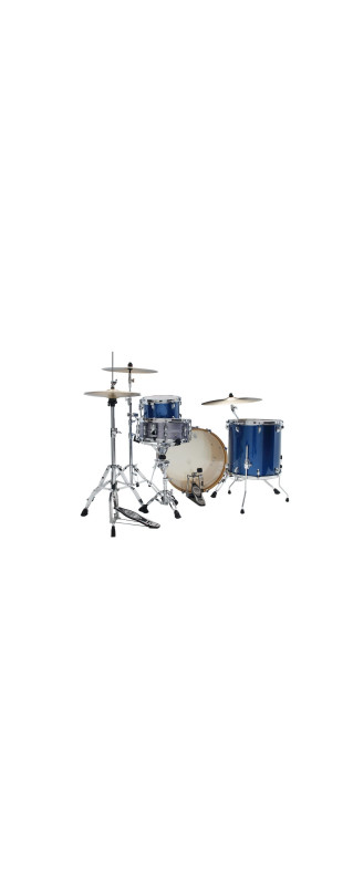 Tama CK32RZ-ISP Superstar Classic Drum Set 3 pcs - Indigo Sparkle/Chrome HW + SM5W Hardware Kit