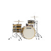 Tama CK32RZ-NET Superstar Classic Drum Set 3 pcs - Natural Ebony Tiger Wrap/Chrome HW + SM5W Hardware Kit
