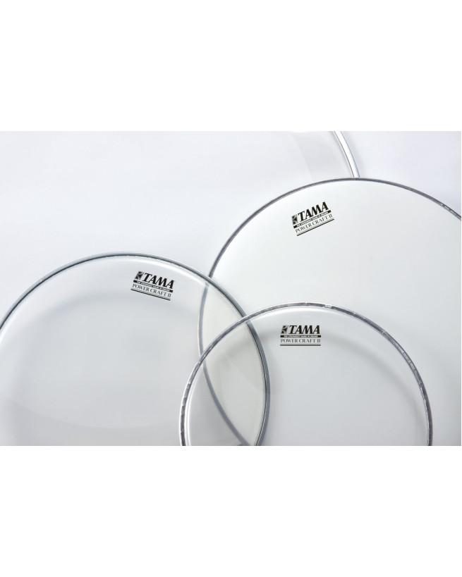 Tama CK32RZ-NET Superstar Classic Drum Set 3 pcs - Natural Ebony Tiger Wrap/Chrome HW + SM5W Hardware Kit