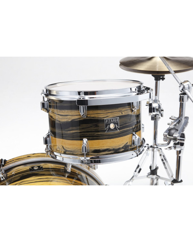 Tama CK32RZS-NET Superstar Classic Shell Kit 3 pcs - Natural Ebony Tiger Wrap/Chrome HW