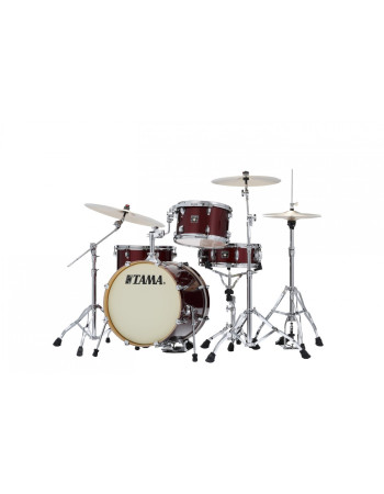 Tama CK48-DRP Superstar Classic Drum Set 4 pcs - Dark Red Sparkle/Chrome HW + SM5W Hardware kit