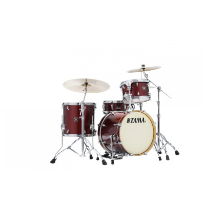 Tama CK48S-DRP Superstar Classic Shell Kit 4 pcs - Dark Red Sparkle/Chrome HW