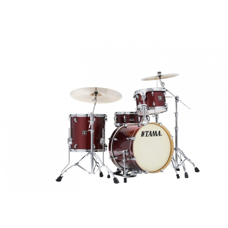 Tama CK48S-DRP Superstar Classic Shell Kit 4 pcs - Dark Red Sparkle/Chrome HW