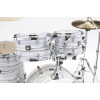 Tama CK50R-ICA Superstar Classic Drum Set 5 pcs - Ice Ash Wrap/Chrome HW + SM5W Hardware Kit