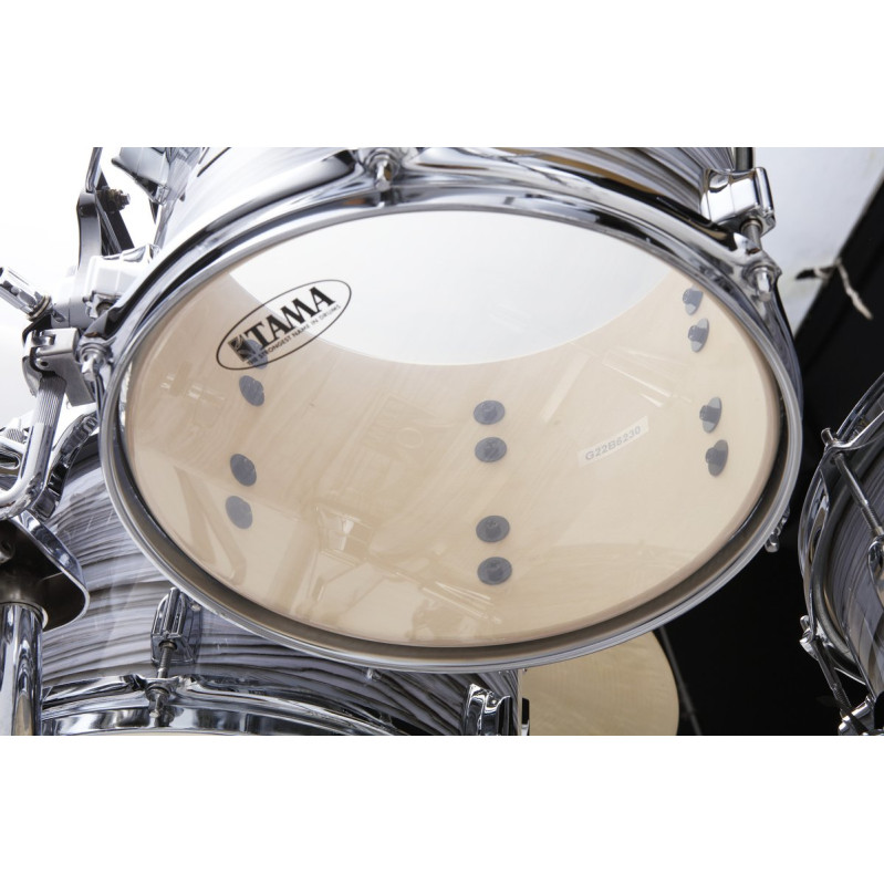 Tama CK50R-ICA Superstar Classic Drum Set 5 pcs - Ice Ash Wrap/Chrome HW + SM5W Hardware Kit