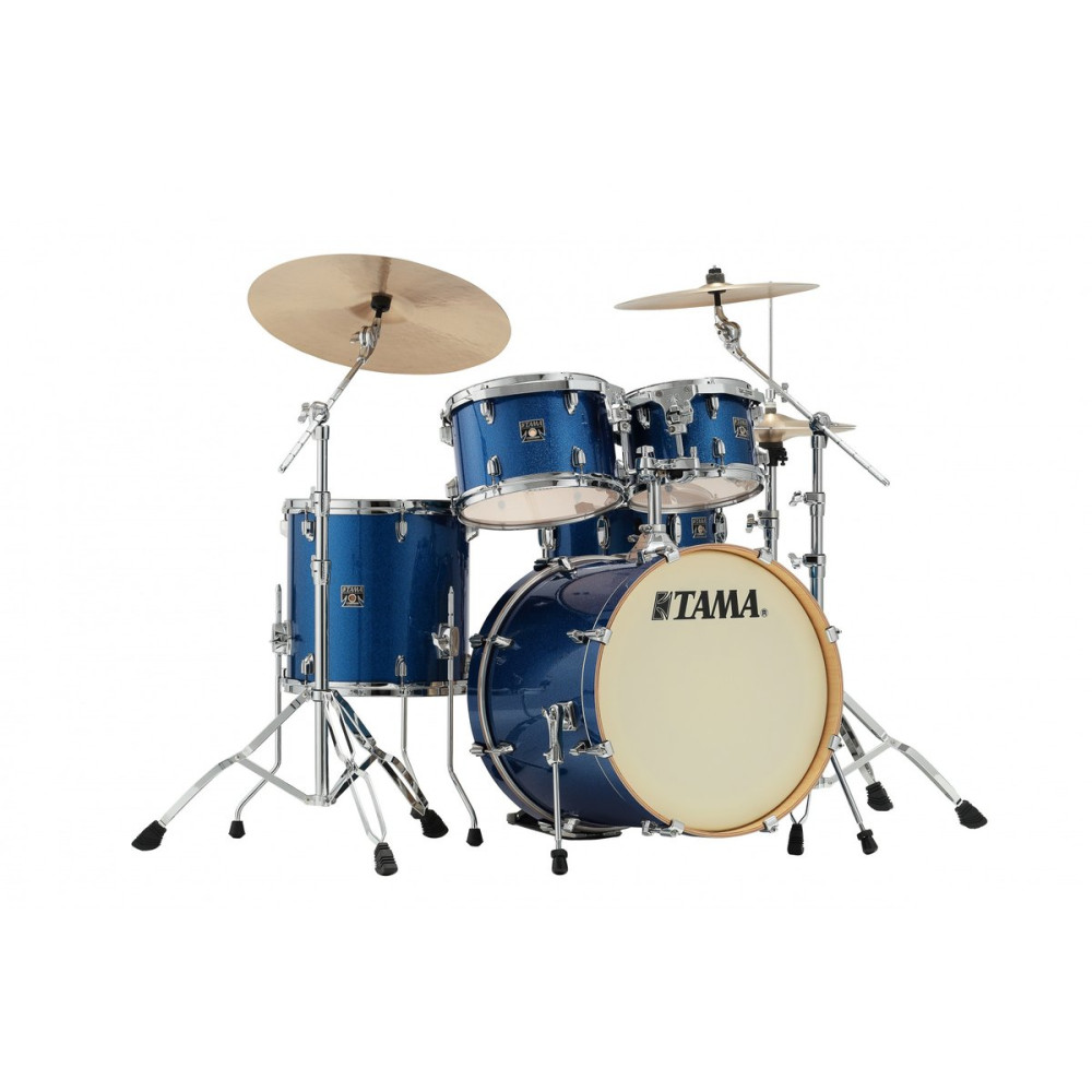Tama CK50R-ISP Superstar Classic Drum Set 5 pcs - Indigo Sparkle/Chrome HW + SM5W Hardware Kit