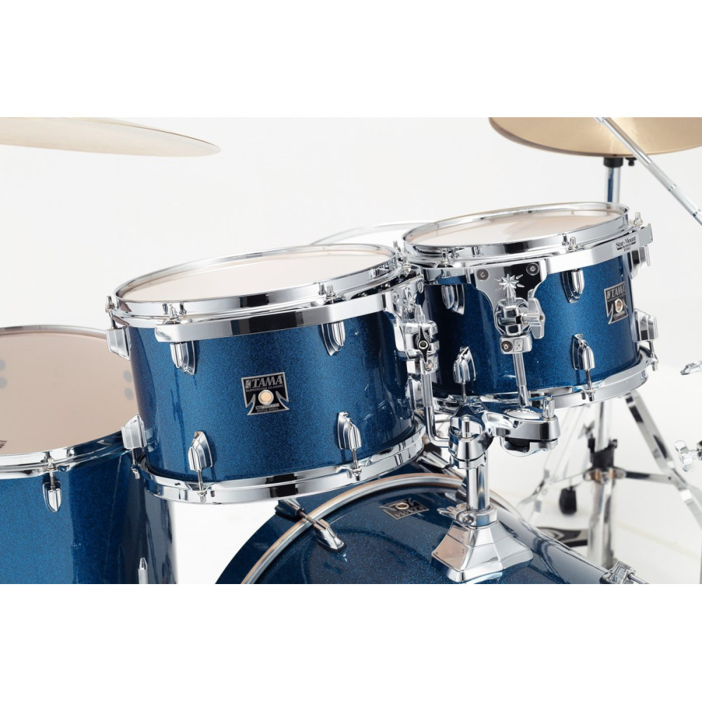 Tama CK50R-ISP Superstar Classic Drum Set 5 pcs - Indigo Sparkle/Chrome HW + SM5W Hardware Kit