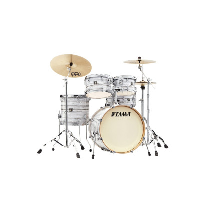 Tama CK50RS-ICA Superstar Classic Shell Kit 5 pcs - Ice Ash Wrap/Chrome HW