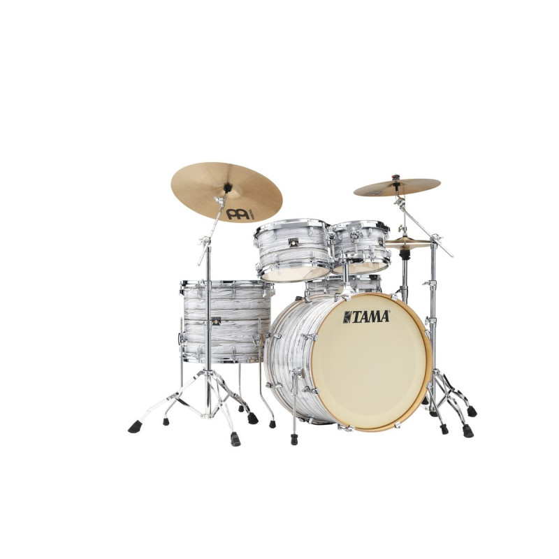 Tama CK52KR-ICA Superstar Classic Maple Drum Set 5 pcs - Ice Ash Wrap/Chrome HW + SM5W Hardware Kit