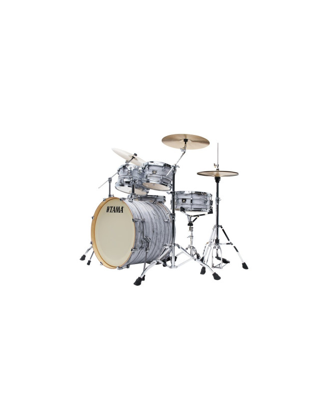 Tama CK52KR-ICA Superstar Classic Maple Drum Set 5 pcs - Ice Ash Wrap/Chrome HW + SM5W Hardware Kit