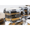 Tama CK52KR-NET Superstar Classic Drum Set 5 pcs - Natural Ebony Tiger Wrap/Chrome HW + SM5W Hardware Kit