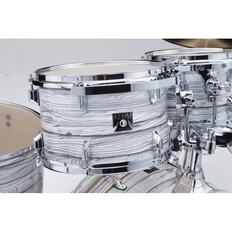 Tama CK52KRS-ICA Superstar Classic Shell Kit 5 pcs - Ice Ash Wrap/Chrome HW