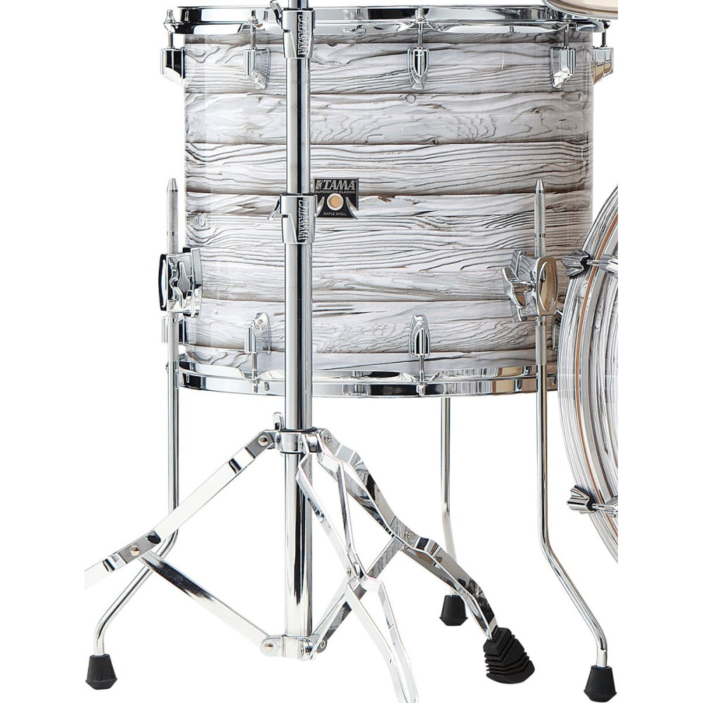 Tama CKF14A-ICA Superstar Classic Floor Tom 14 - Ice Ash Wrap