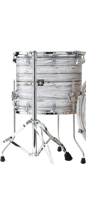 Tama CKF14A-ICA Superstar Classic Floor Tom 14 - Ice Ash Wrap