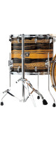Tama CKF14A-NET Superstar Classic Floor Tom 14 - Natural Ebony Tiger Wrap