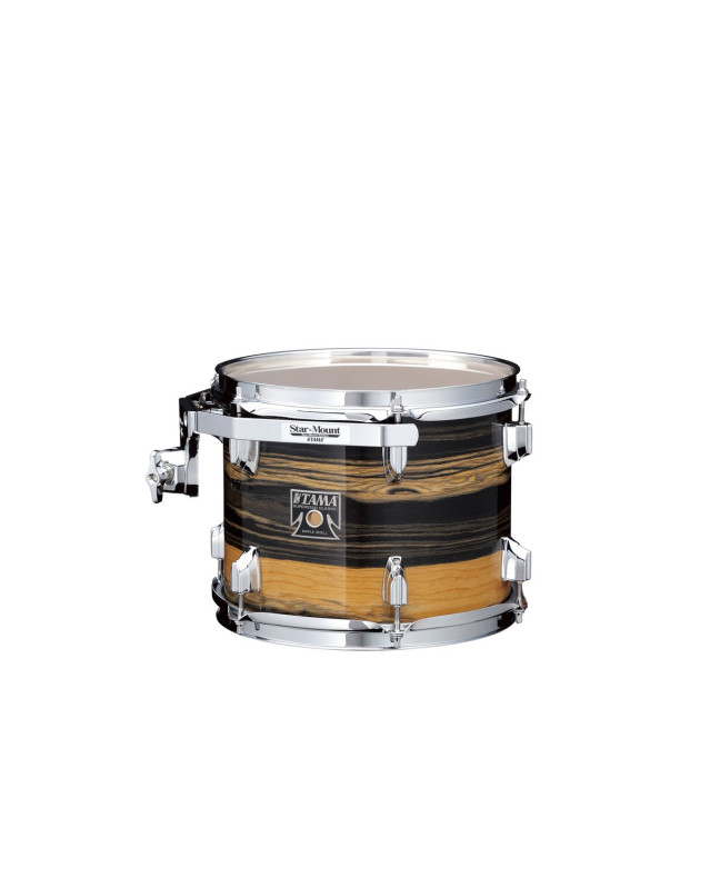 Tama CKT13R-NET Superstar Classic Rack Tom 13 - Natural Ebony Tiger Wrap