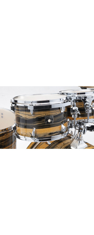 Tama CKT8H-NET Superstar Classic Rack Tom 8 - Natural Ebony Tiger Wrap