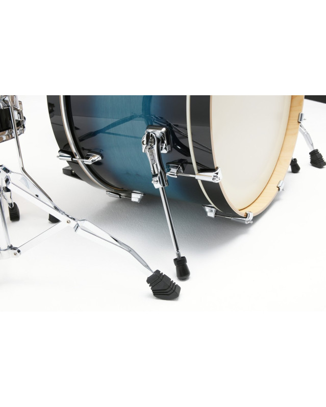 Tama CL32RZ-BAB Superstar Classic Drum Set 3 pcs - Blue Lacquer Burst/Chrome HW + SM5W Hardware Kit