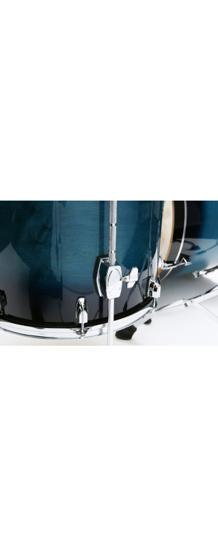 Tama CL32RZ-BAB Superstar Classic Drum Set 3 pcs - Blue Lacquer Burst/Chrome HW + SM5W Hardware Kit