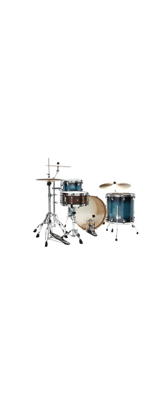 Tama CL32RZ-BAB Superstar Classic Drum Set 3 pcs - Blue Lacquer Burst/Chrome HW + SM5W Hardware Kit